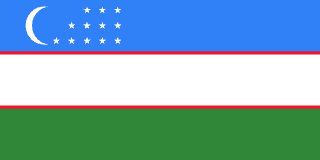 Флаг: Узбекистан